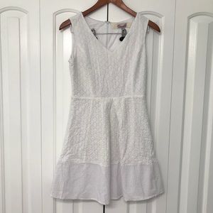 100% Cotton White Cute Dress